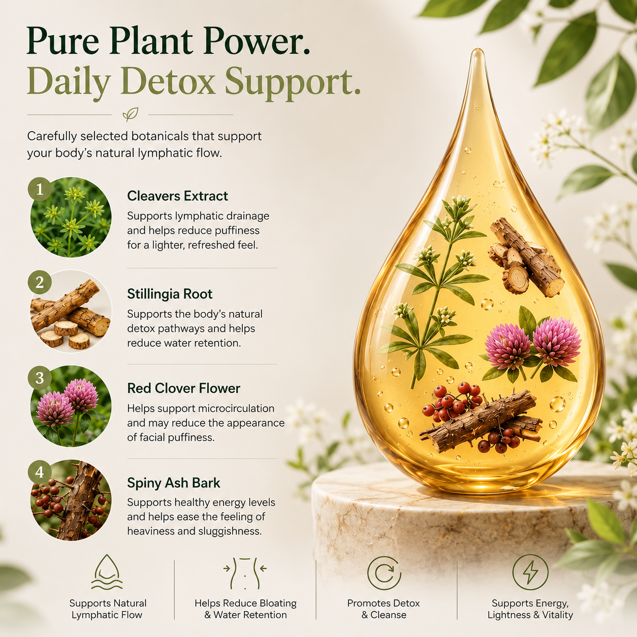 Lymphatic Face Drops